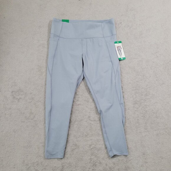 NEW Danskin Womens XL High Rise Brushed Leggings Recycled Polyester & Spandex - Picture 1 of 9